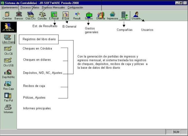 WSISCON - Sistema de Contabilidad Profesional - Imagen 3