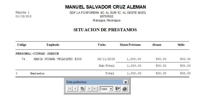 Sistema de Manejo de Nóminas - Imagen 3